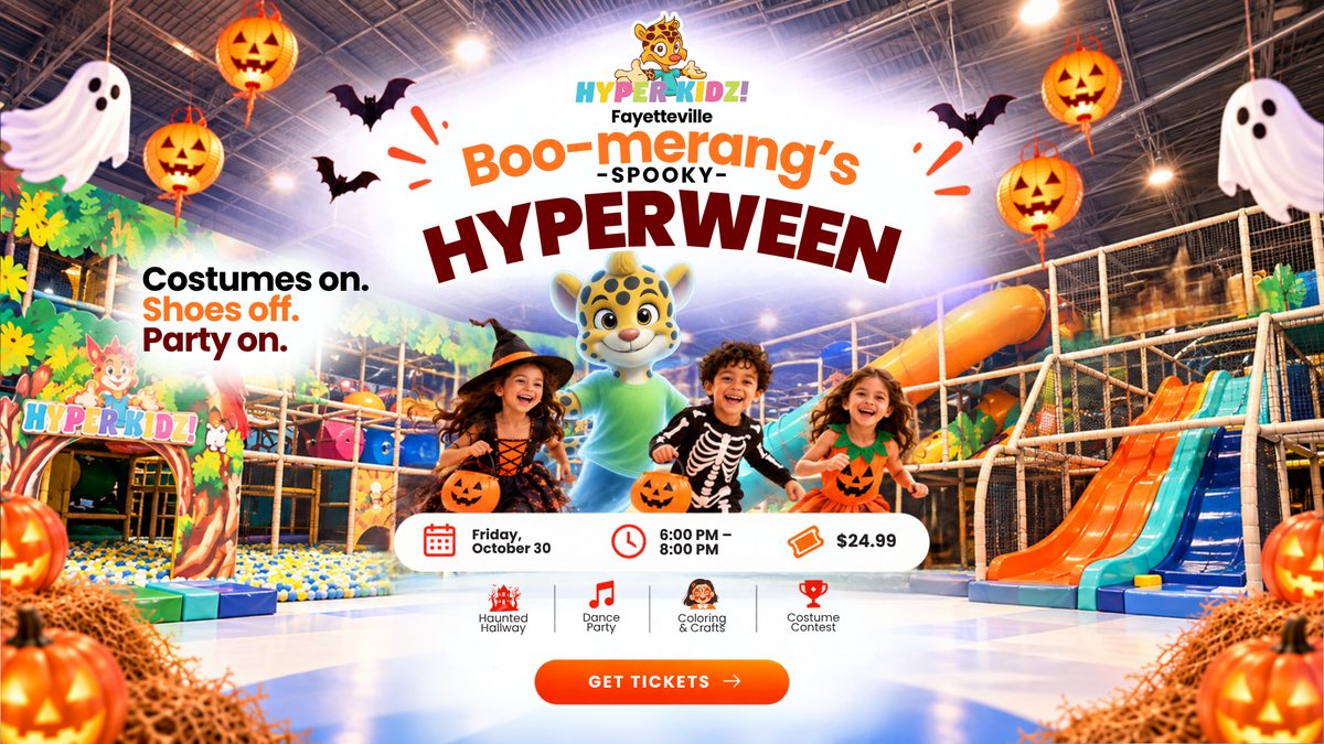 Why HyperWeen Is a Fun Halloween Event for Kids in Fayetteville